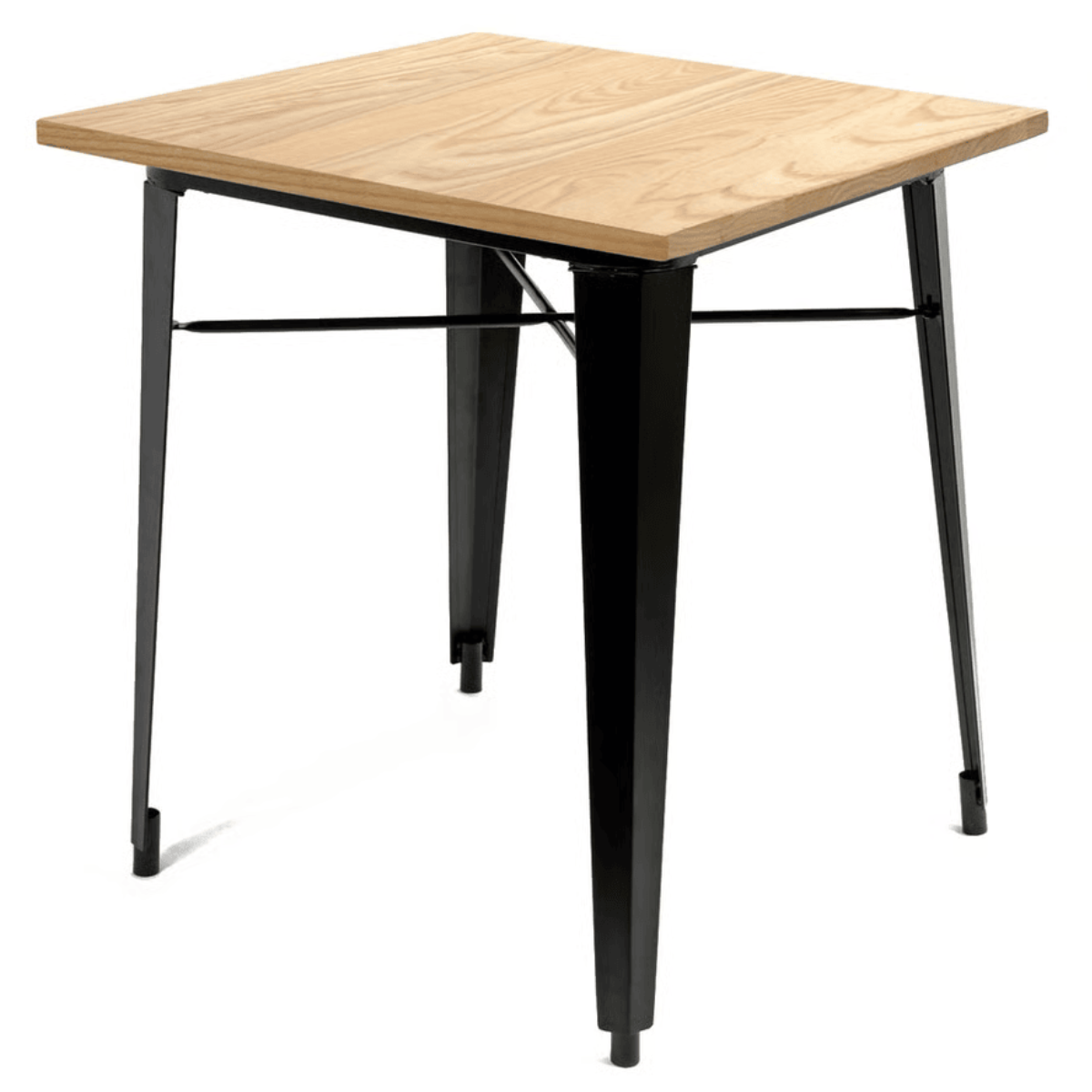Mesa Comedor Tolix Madera 70x70x75cm