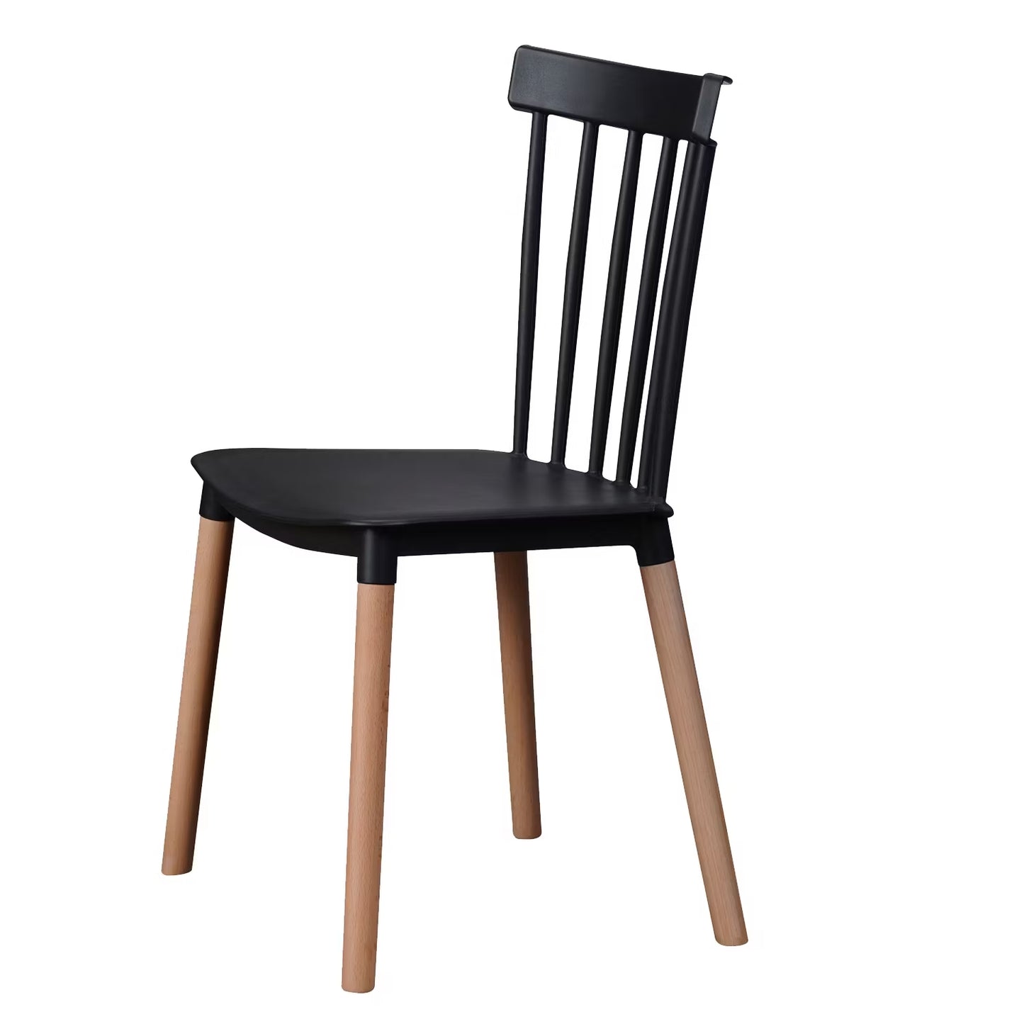 Silla Windsor para Comedor o Terraza Negra