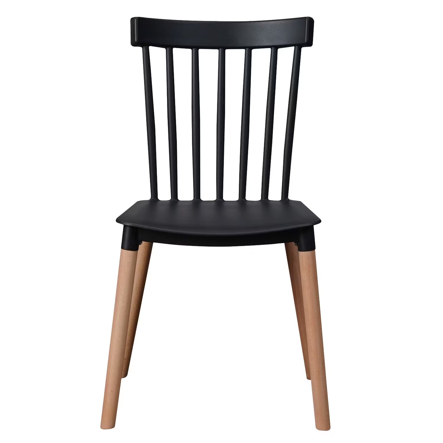 Silla Windsor para Comedor o Terraza Negra