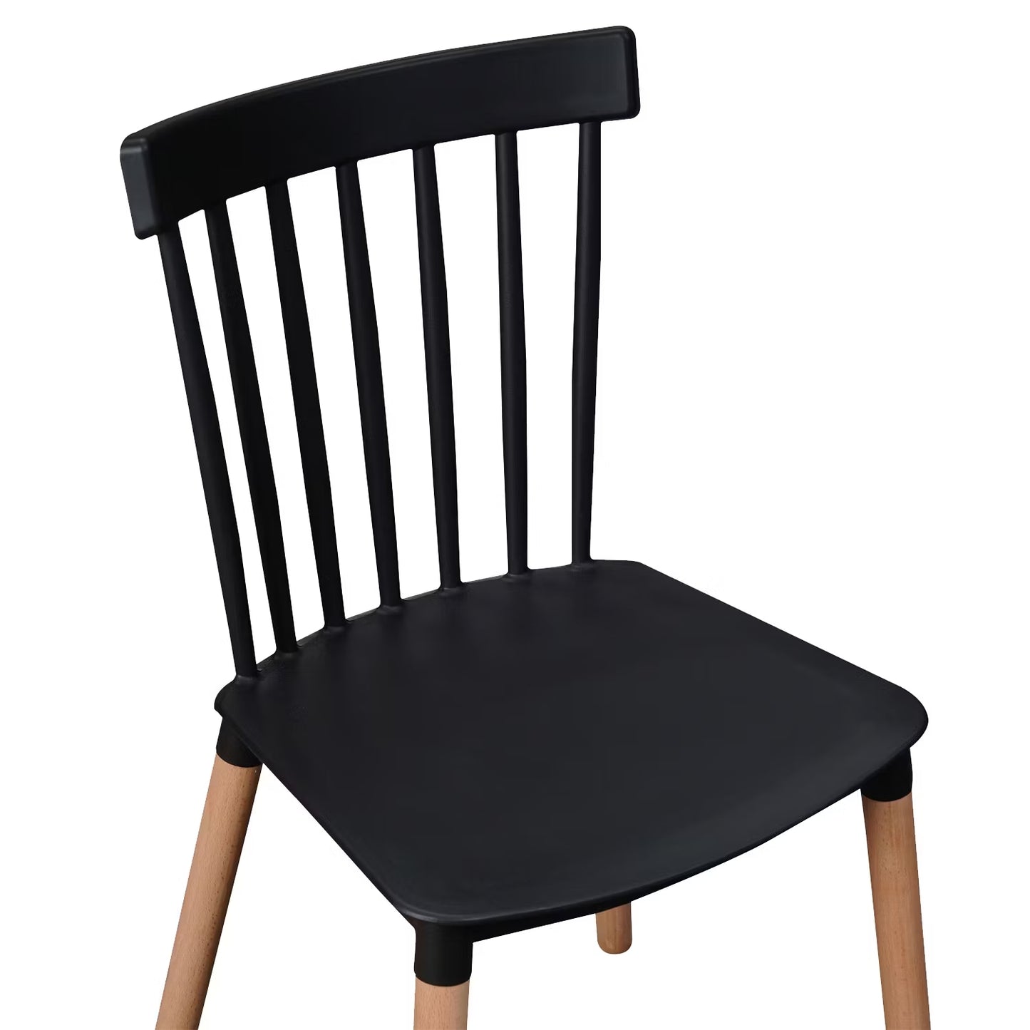 Silla Windsor para Comedor o Terraza Negra