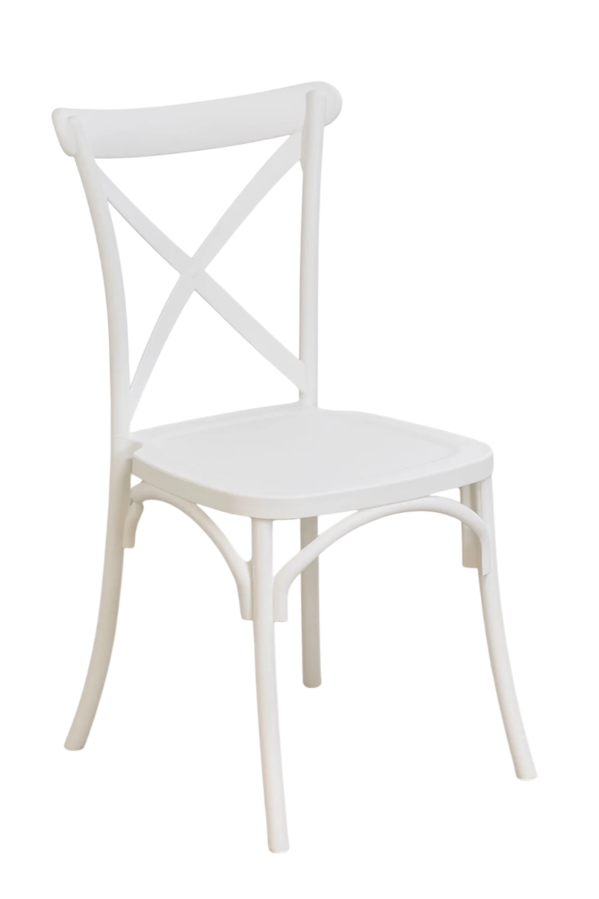 Silla CrossBack Blanca