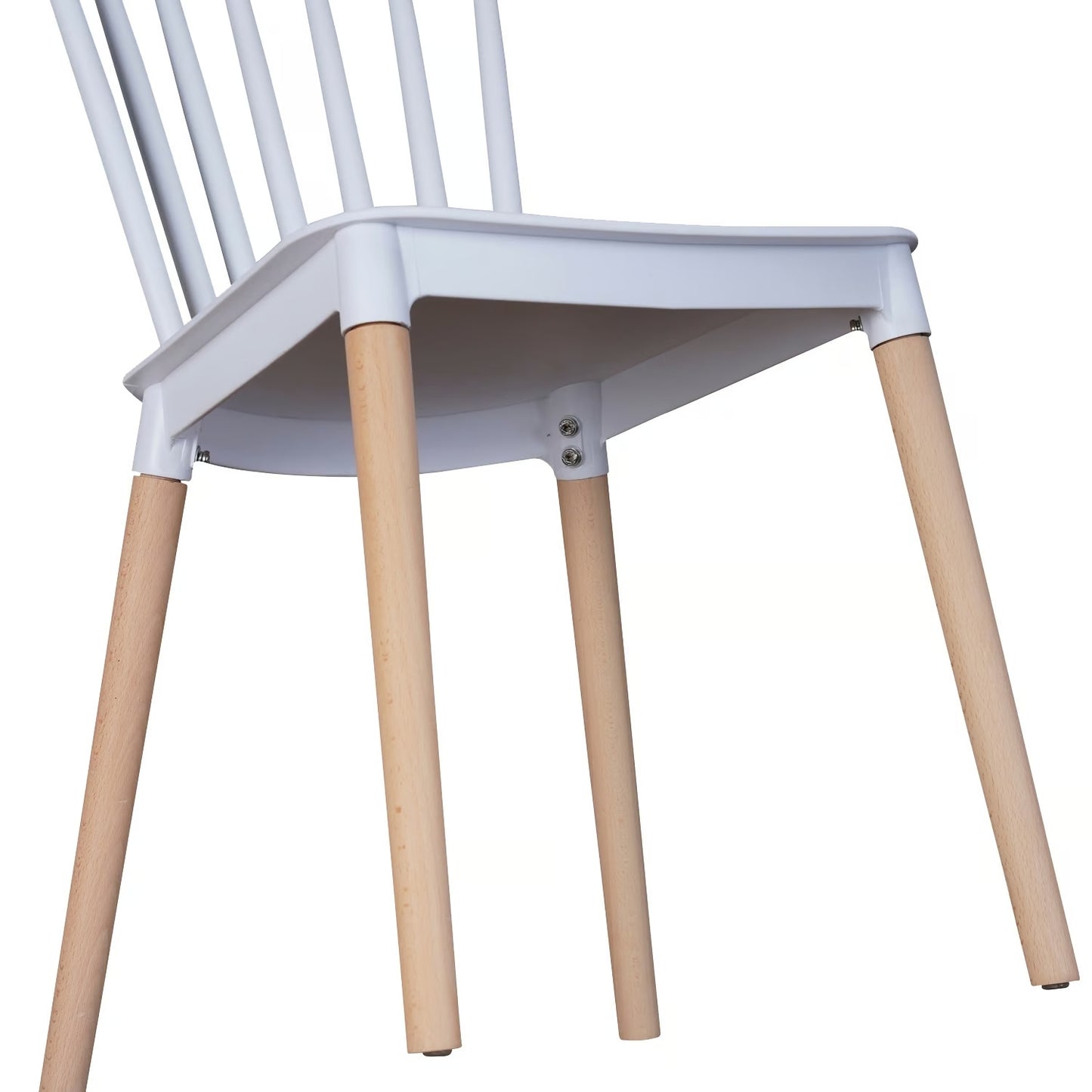 Silla Windsor para Comedor o Terraza Blanca