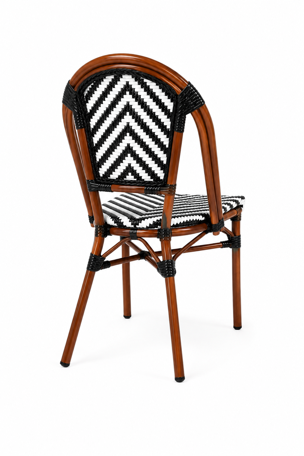 Silla Parisina para Cafetería o Restaurante Blanca