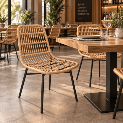Silla Siena Rattan para Comedor o Terraza