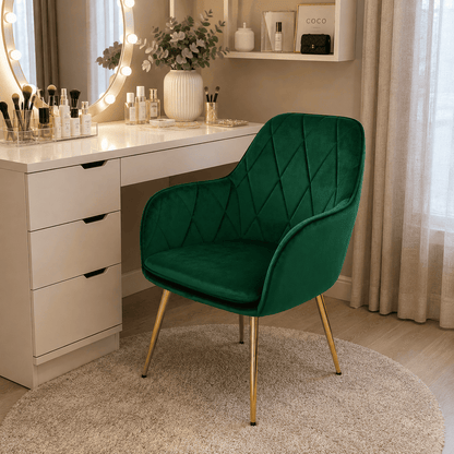 Butaca Sitial Velvet Diamond Verde