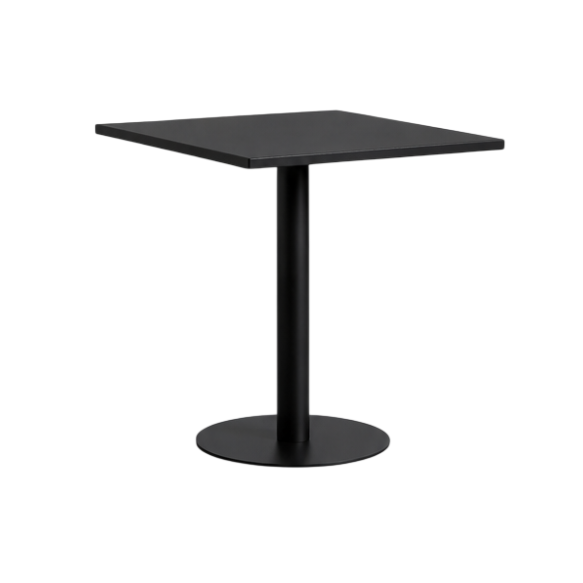 Mesa Tolix Clásica 70x70 Metalica Negro