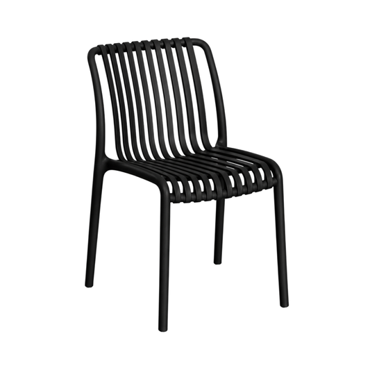Silla France Polipropileno Negra