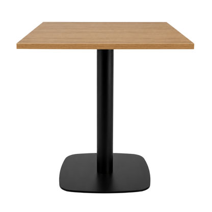 Mesa Tolix Madera 70x70 Metalica Cubierta Madera