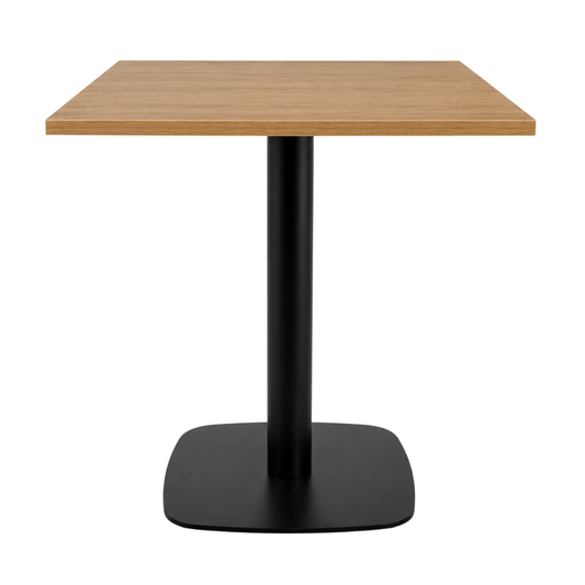Mesa Tolix Madera 70x70 Metalica Cubierta Madera