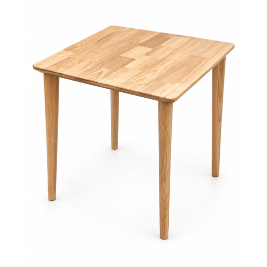 Mesa Oslo Madera 70x70 Natural para Comedor