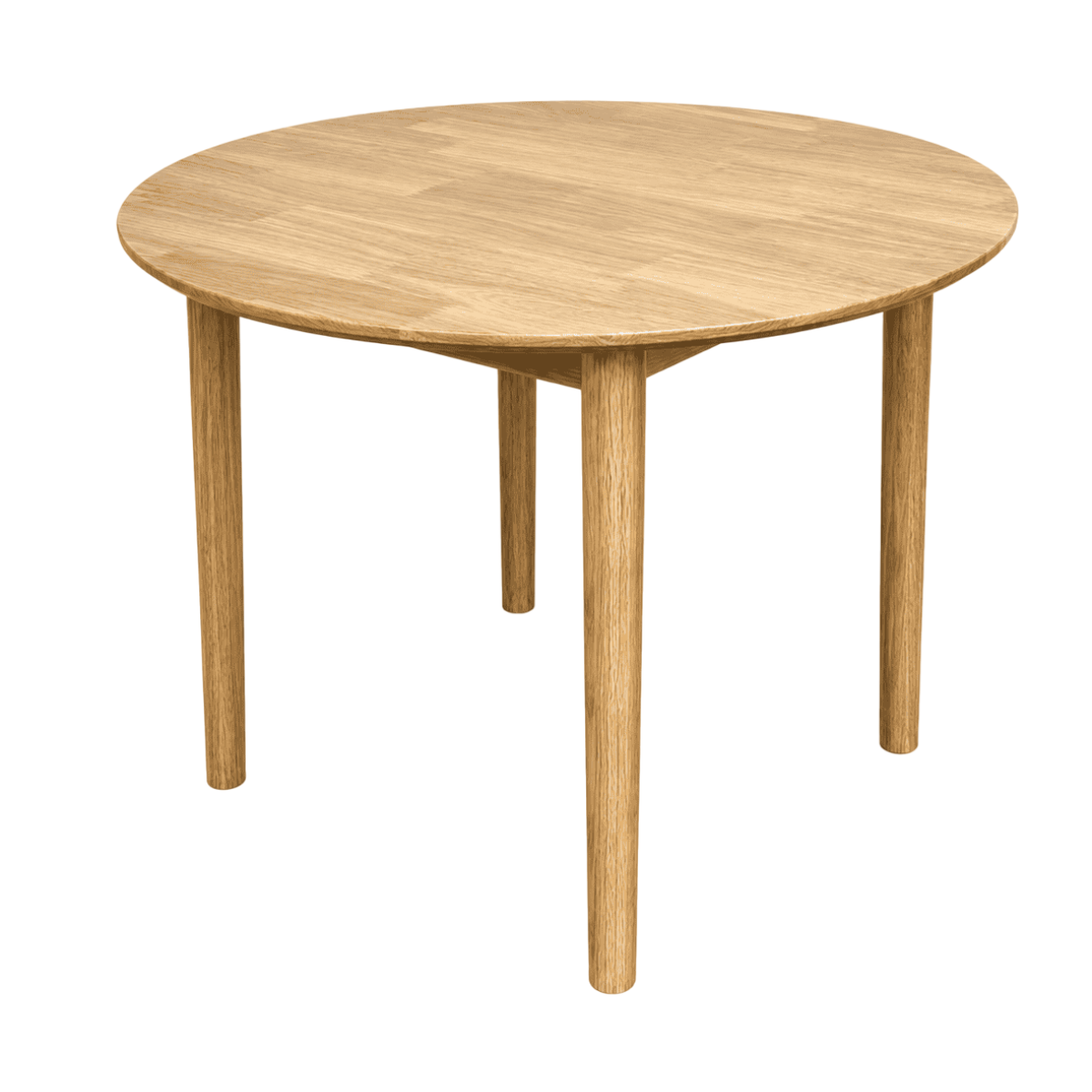 Mesa Comedor Oslo Redonda 80cm Madera Natural