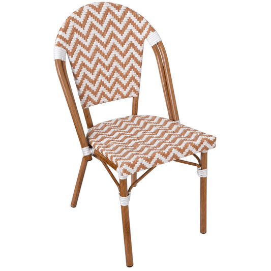 Silla Parisina para Cafetería o Restaurante Beige