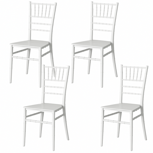 Pack 4 Sillas Chiavari Blanco