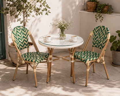 Mesa Parisina para Cafetería o Restaurante - Redonda 70cm