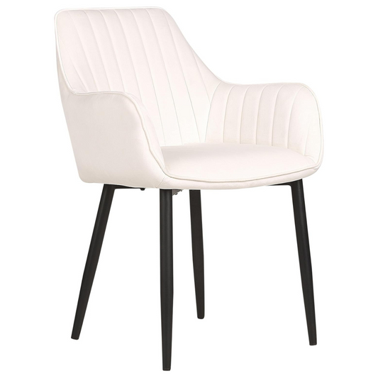 Silla Butaca Sillón Poltrona Velvet Patas Negras