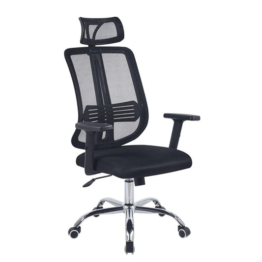 Silla Ergonómica Para Escritorio U Oficina Color Negro