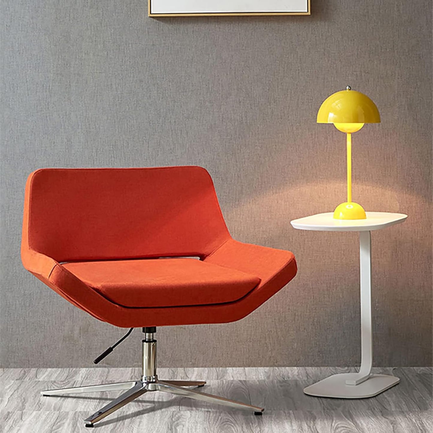 Mesa Lateral Auxiliar Minimalista Blanco