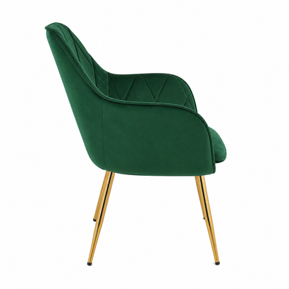 Butaca Sitial Velvet Diamond Verde