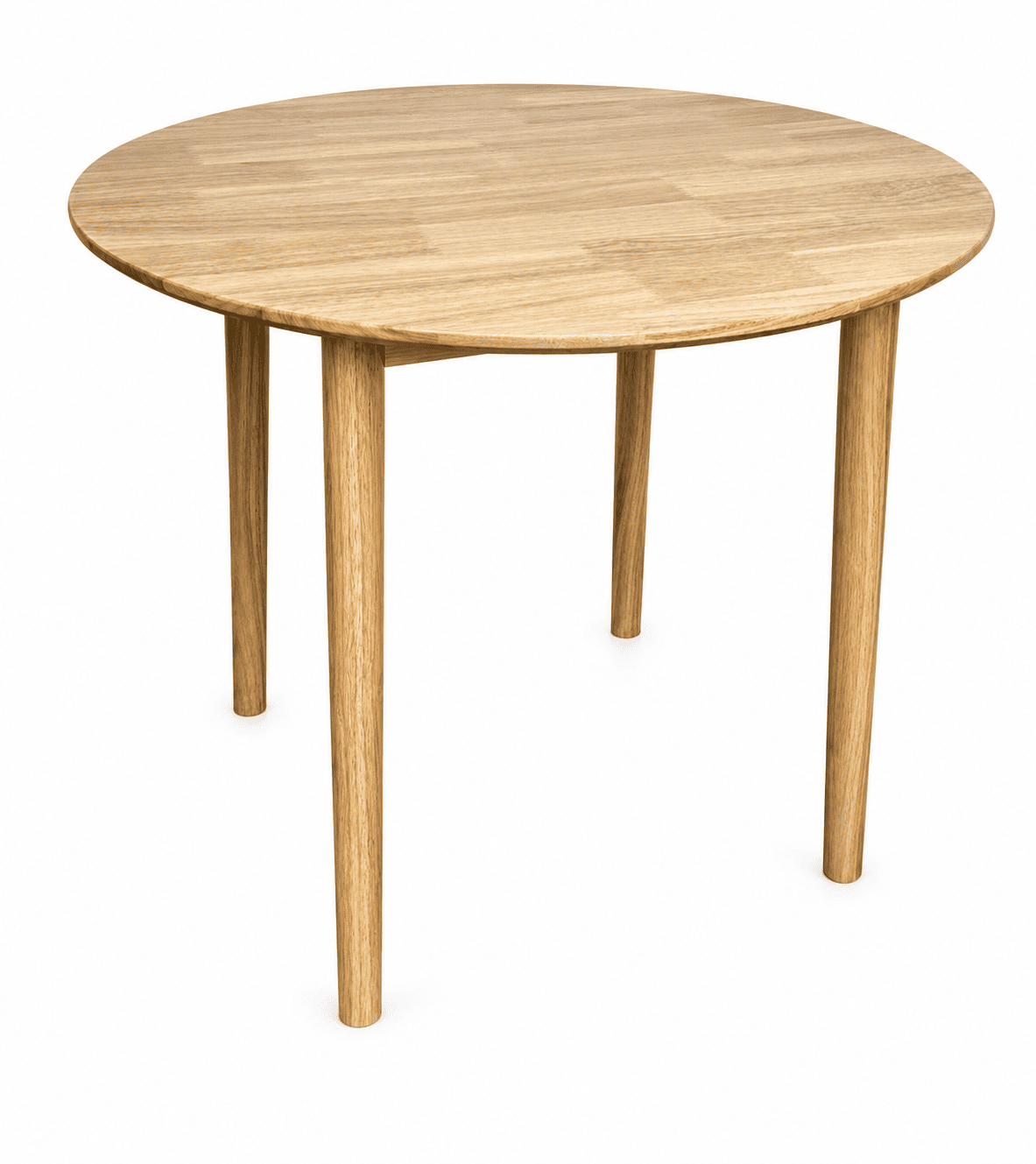 Mesa Comedor Oslo Redonda 80cm Madera Natural