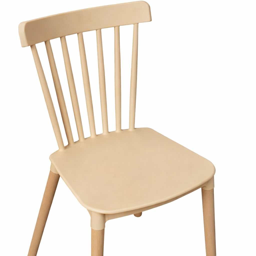 Silla Windsor para Comedor o Terraza Beige