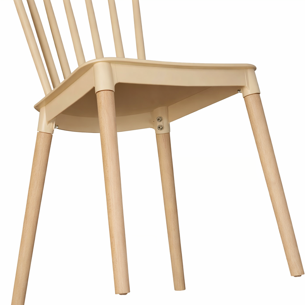 Silla Windsor para Comedor o Terraza Beige