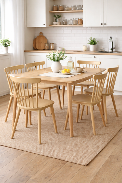 Silla Windsor para Comedor o Terraza Beige