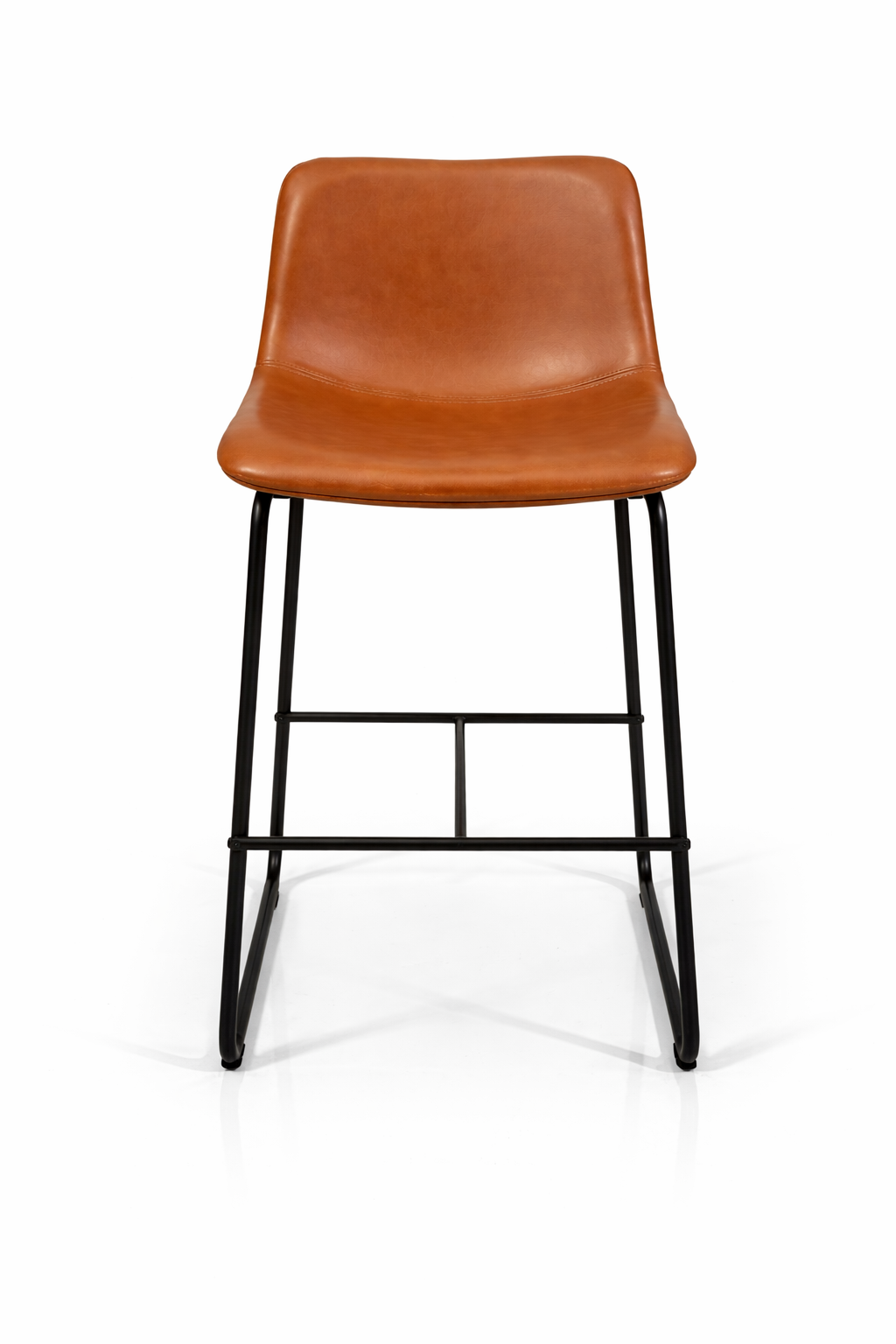 Pack 2 Taburetes Burgos Piso De Bar O Terraza 66cm Marron