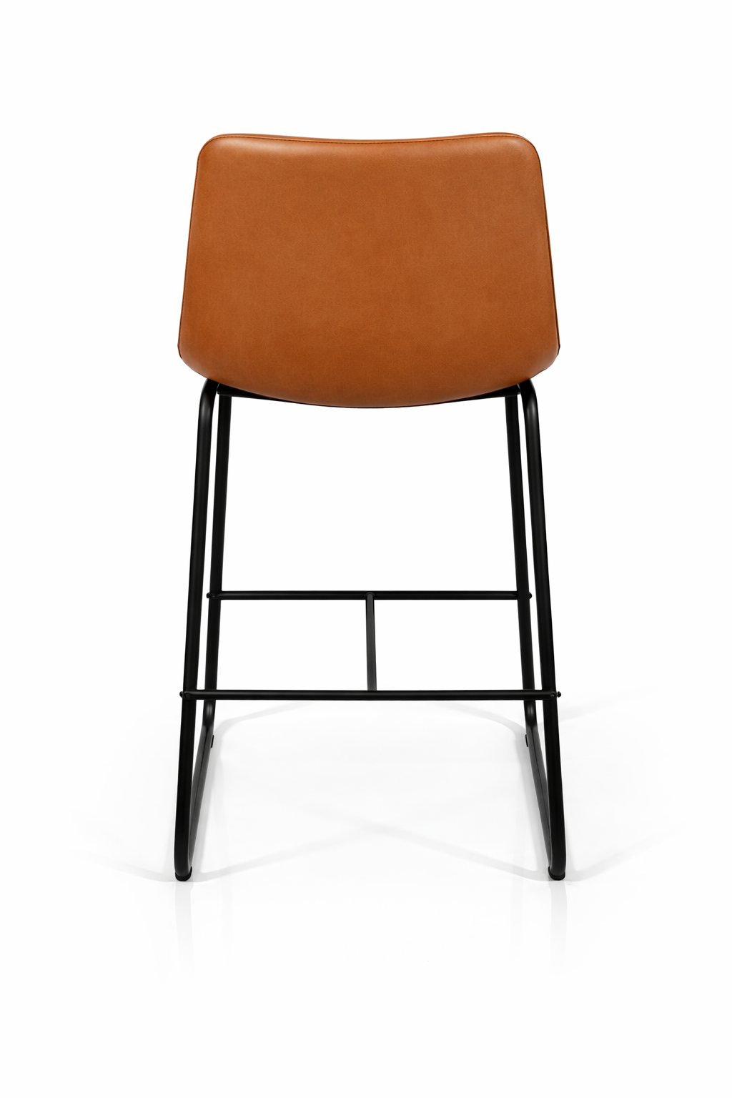 Pack 2 Taburetes Burgos Piso De Bar O Terraza 66cm Marron