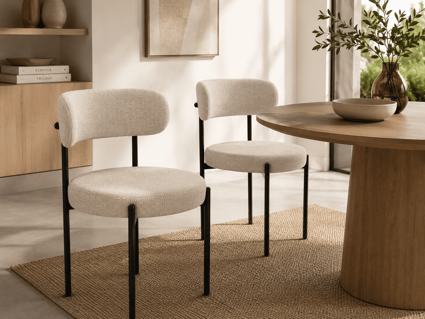 Silla Capri Luxury Beige para Comedor