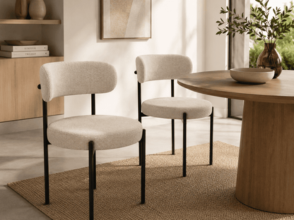 Silla Capri Luxury Beige para Comedor