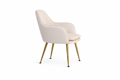 Butaca Sitial Velvet Diamond Beige