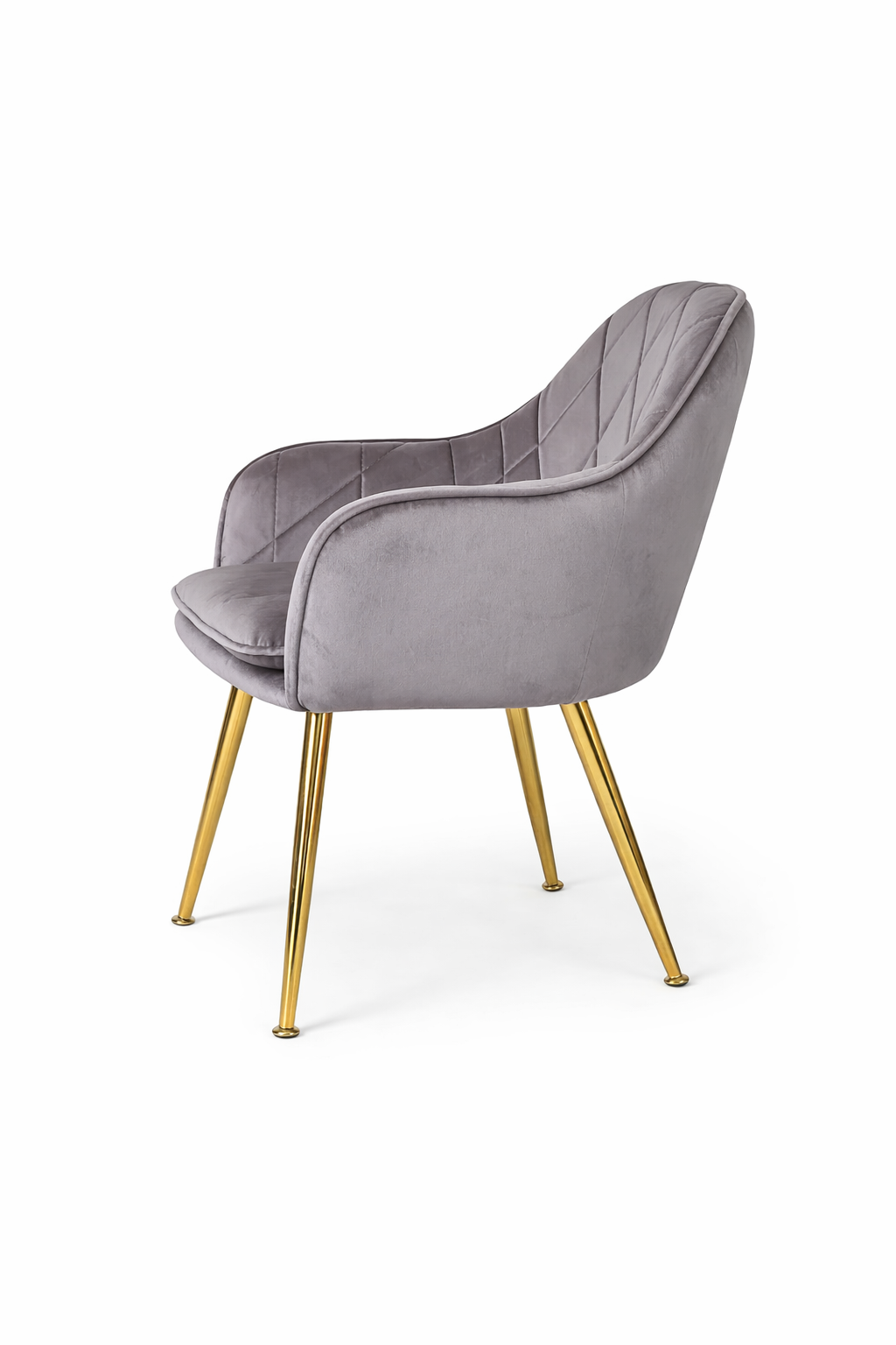 Butaca Sitial Velvet Diamond Gris