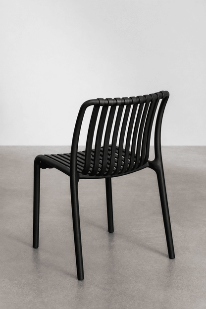 Silla France Polipropileno Negra