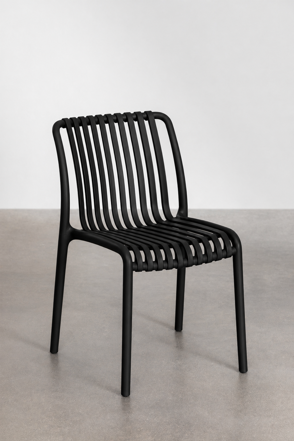Silla France Polipropileno Negra