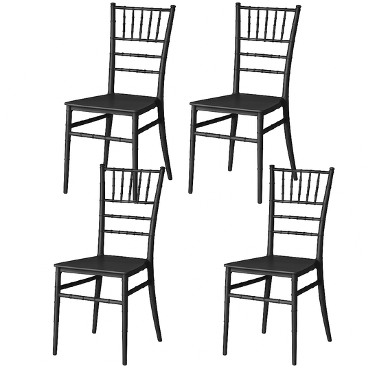 Pack 4 Sillas Chiavari Negro