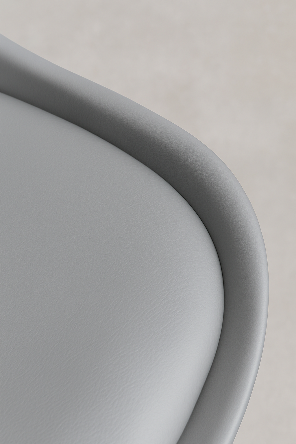 Silla Eames Acolchada Gris