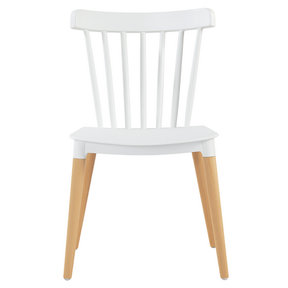 Silla Windsor para Comedor o Terraza Blanca