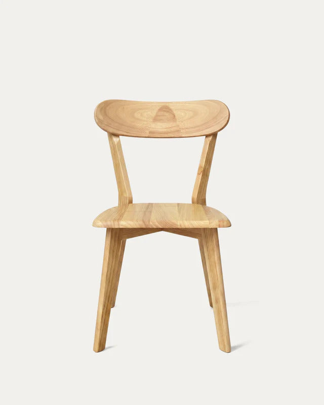 Silla Fresno para Comedor de Madera Natural