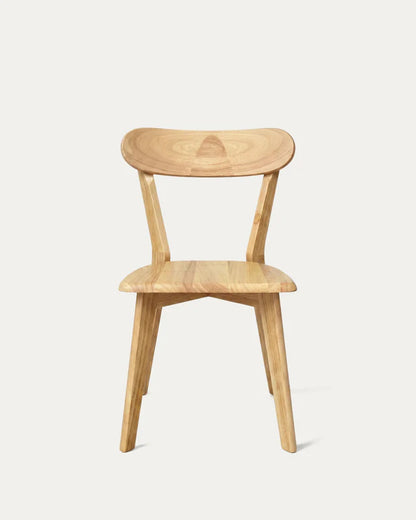 Silla Fresno para Comedor de Madera Natural