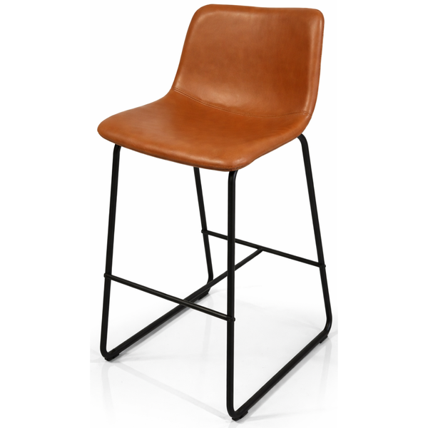 Taburete Burgos Piso De Bar O Terraza 66cm Marrón