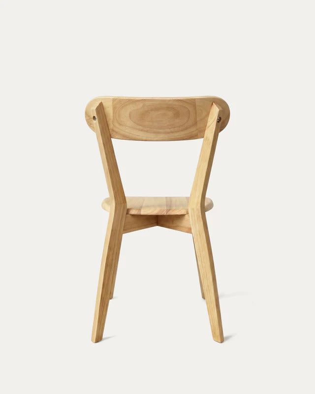 Silla Fresno para Comedor de Madera Natural
