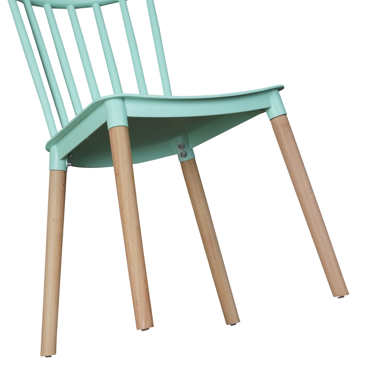 Pack 4 Sillas Windsor para Comedor o Terraza Menta