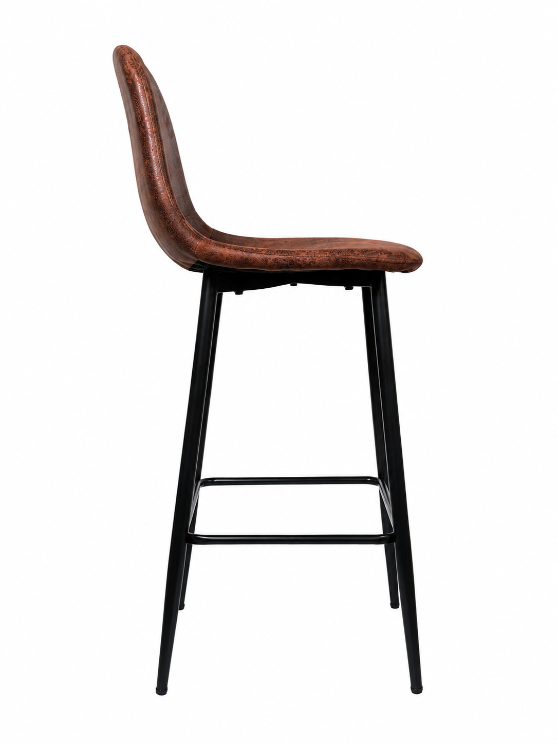 Pack 4 Taburetes Venecia Piso de Bar o Terraza 66cm Marrón