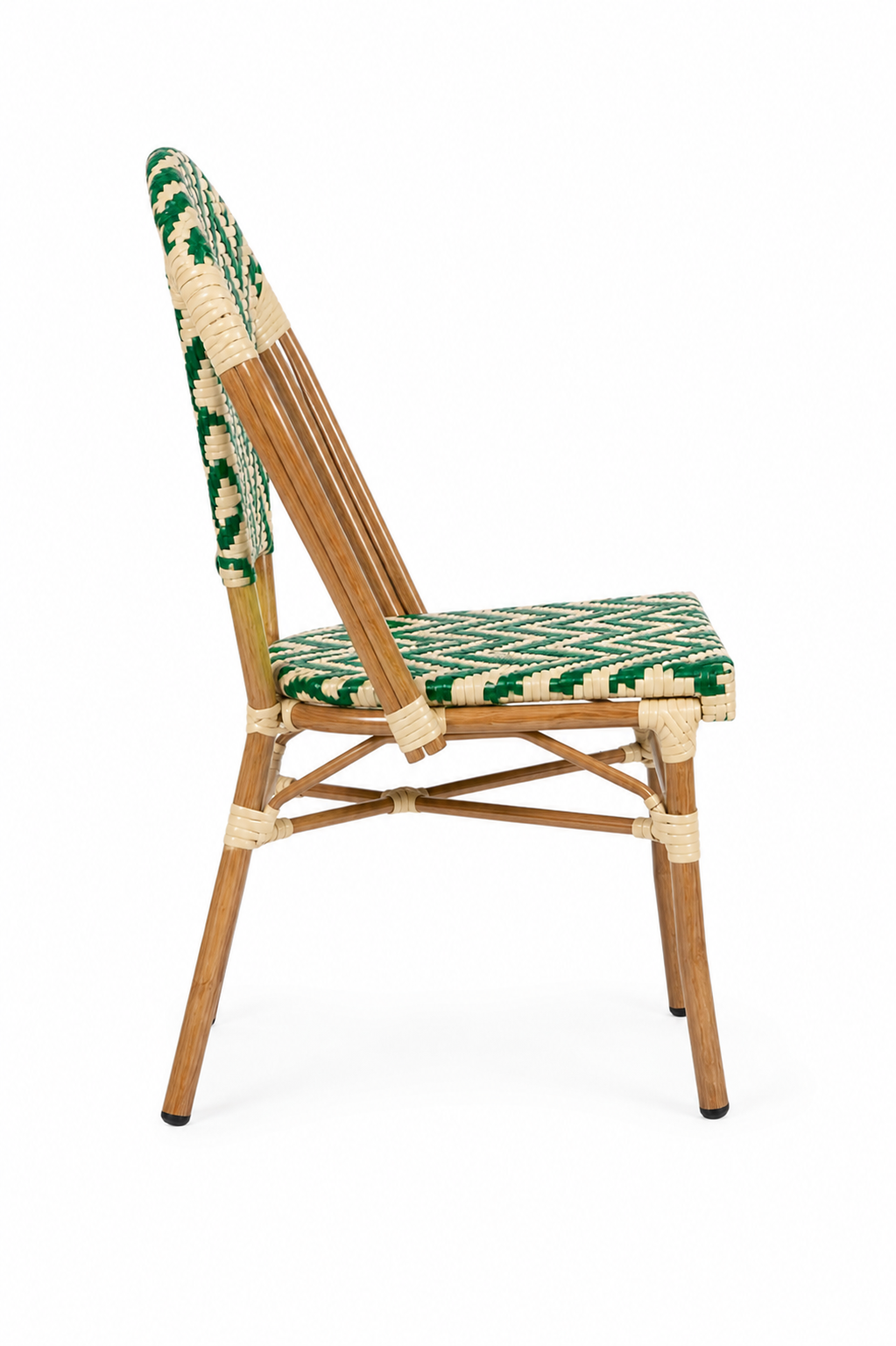 Silla Parisina para Cafetería o Restaurante Verde