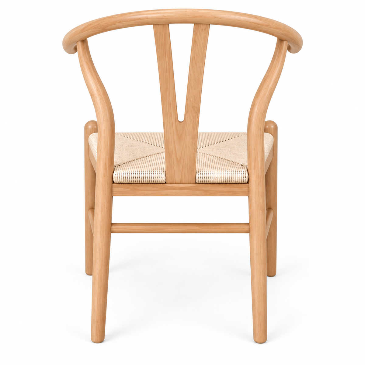 Pack 2 Sillas Wishbone Natural para Comedor