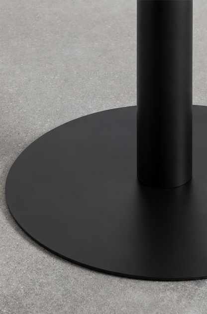Mesa Tolix Clásica 70x70 Metalica Negro