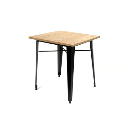 Mesa Comedor Tolix Madera 70x70x75cm