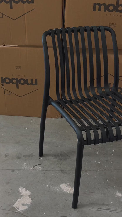 Silla France Polipropileno Negra