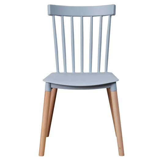 Silla Windsor para Comedor o Terraza Gris